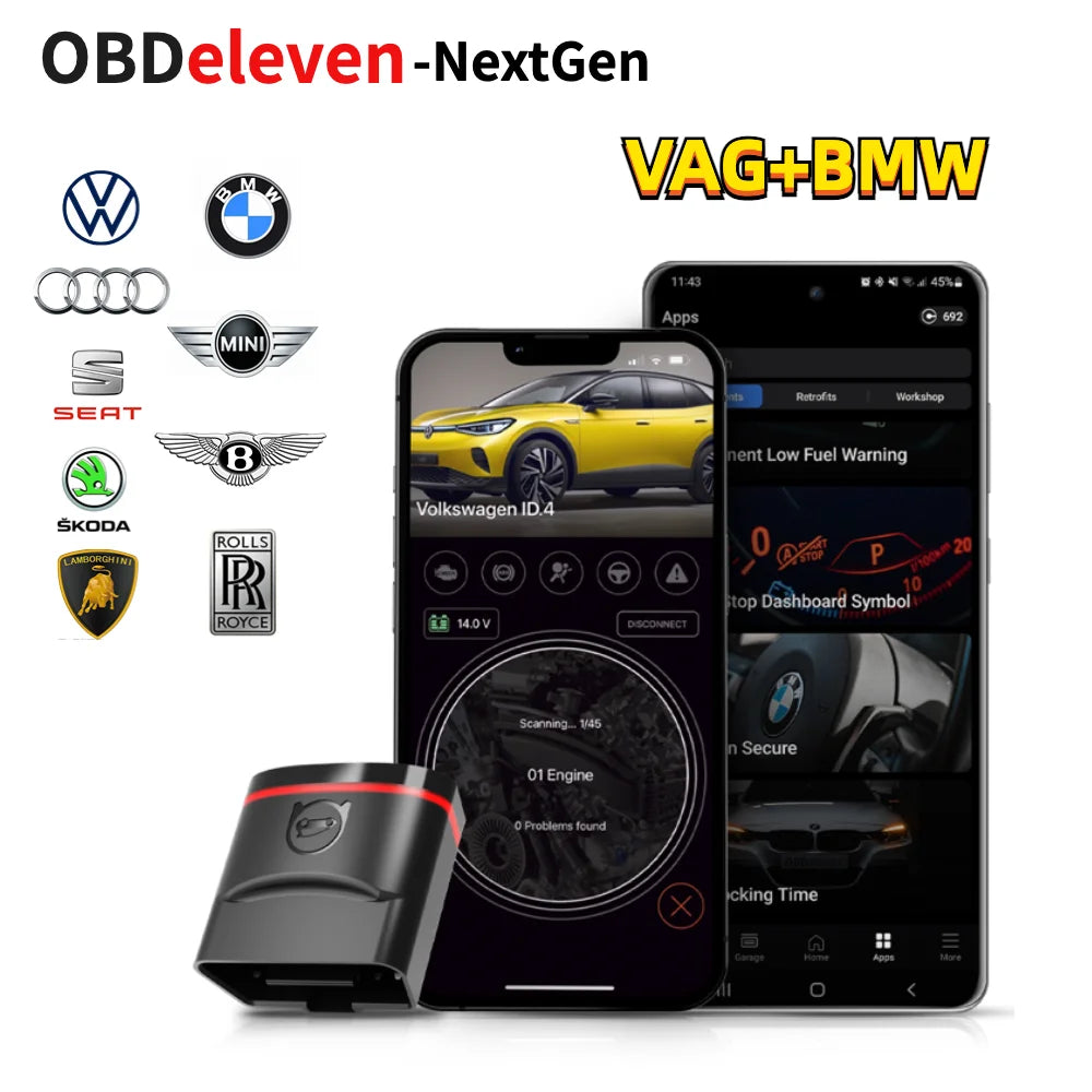 Obdeleven pro tools Edition Next Generation Professional OBD2 OBD11 Diagnostic Scannr Tools For BWM Audi Seat Volkswagobd