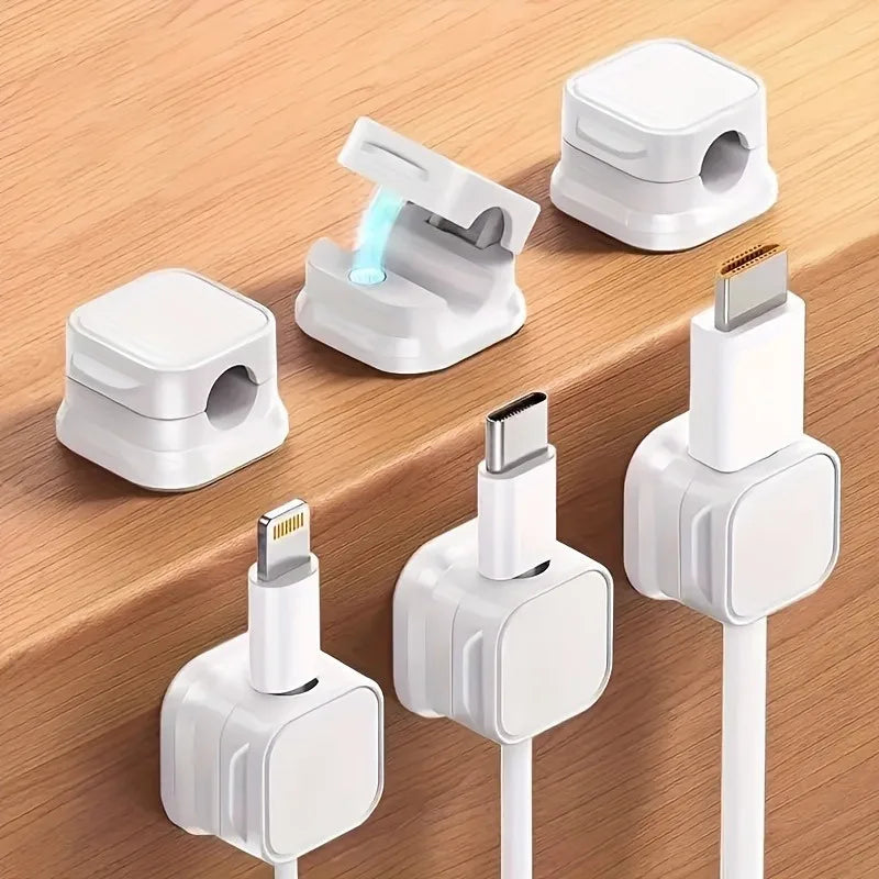 12 Pcs Cable Clips - The Ultimate Cord Holder & Cable Organizer For Desk, Home, Car & Office - For Everyone - Organize Cables &