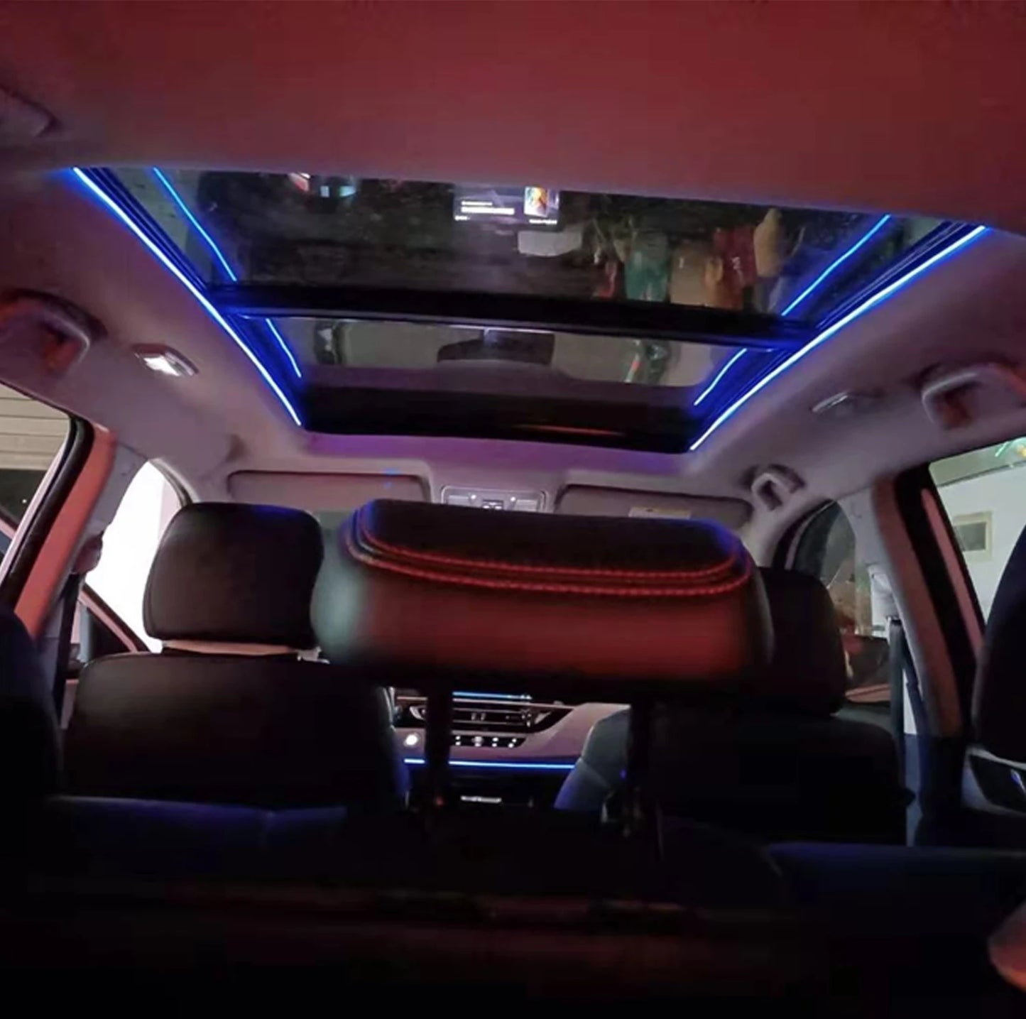 Symphonic APP Control 256 Colours LED Skylight Ambient Light Atmosphere Sunroof Light Car Roof Panoramic Skylight Ambient Light