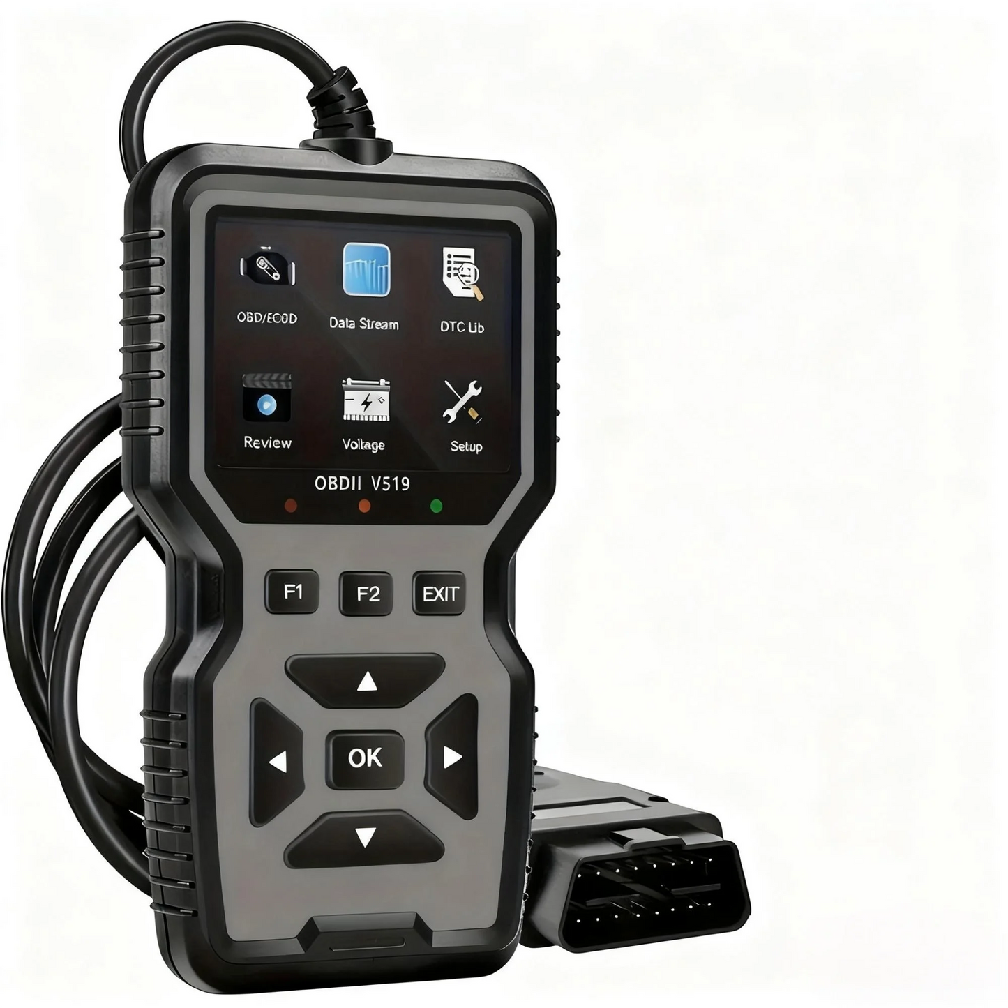 Advanced OBD2 Scanning Diagnostic Tool | Professional Engine Code Reader And Reset | Real-Time Data Diagnostic Reading Tool