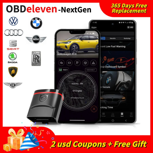 Obdeleven pro tools Edition Next Generation Professional OBD2  OBD11 Diagnostic  Scannr Tools For BWM Audi Seat  Volkswagobd
